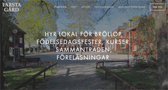 Desktop Screenshot of farstagard.se